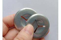 China 1-1/2 Galvanized Steel Insulation Speed Clips For Weld Studs supplier