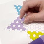 Custom Sticky Chess Game Removable Glue Stickers Paper Board Children Toys