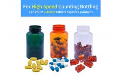 China 100BPM Capacity Softgel Capsule Tablet Counting Machine With Touch Screen Operation supplier