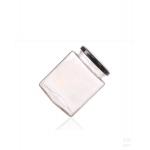 Square Glass Storage Bottles 750ml 26.5oz Spice Jars With Black Lids