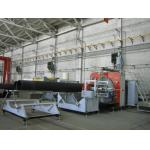 HDPE Plastic Extrusion Line With Sprial Wall Winding , PE HDPE Plastic Pipe Making Machine for sale