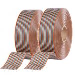 UL2651 28AWG 1.27mm Pitch 10pin 12pin Rainbow Ribbon Harness Flat Cable for Industrial for sale