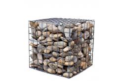 China Galvanized Welded 3mx1mx1m Gabion Box Wire Mesh For River Bank Retaining Wall supplier