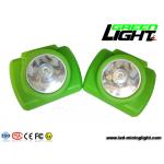 ATEX 13000lux LED Miner Cap Lamp 240lum For Industrial Mining Lighting