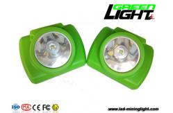 China ATEX 13000lux LED Miner Cap Lamp 240lum For Industrial Mining Lighting supplier