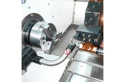 China Automatic Horizontal Dual Spindle Dual Turret Lathe With Twin Spindles supplier