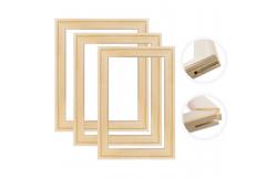 China Pine Wooden Canvas Stretcher Bars Art Frames , Oil Paintings Canvas Frame Set supplier