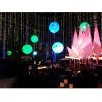 Dimmable Inflatable Moon Balloon Light 640W High Illumination Events Lighting for sale