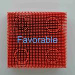 Red Nylon Bristles Round Foot  Suitable For VT5000  VT7000 Auto Cutter