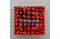 China Red Nylon Bristles Round Foot  Suitable For VT5000  VT7000 Auto Cutter supplier