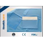 SMS Single Plain Disposable Surgical Drapes , Comfortable Medical Drapes for sale