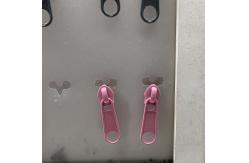 China ODM Bag Making Accessories , Long Chain Nylon Metal Zipper Puller supplier