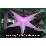 Party Event Decoration Inflatable Hanging LED Light Star For Advertising for sale