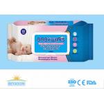 Display Box Baby Nonwoven Spunlace Wet Wipe 80pcs for sale