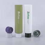 China 120ml Plastic Cosmetic Bottle Soft Touch Plastic Cream Bottle Customized With 35mm Diameter Cap for sale
