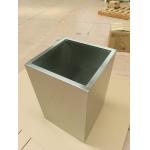 Custom Stainless Steel Rectangular Garden Planter Extra Large Metal Flower Pot