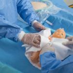 Disposable sterile surgical C-section pack / cesarean section kit for sale