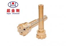 China 4inch DTH Hammer Ql40 Rock Drilling DTH Bit for Tough Drilling Conditions supplier