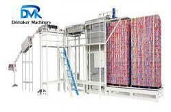 China Empty Can Destacking Machine Aluminum Can Unpiler For Beer Canning Project supplier