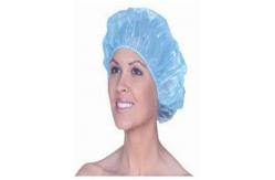 China Plastic Clear Disposable Shower Caps With Elastic Edge Hotel / Home Use supplier