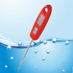 Digital LCD Display Wine Thermometer All In One Design High Speed Measurement for sale