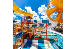 China OEM ODM Aqua Water Slide Playground Fiberglass Water Slide Rainbow supplier
