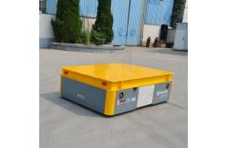 China Marble Slab Battery Transfer Trolley Remote Control 10 Tons Material Handling supplier