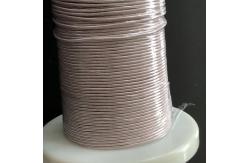 China Silk Covered Utsc Copper Litz Wire 0.08 * 105mm With Copper Conductor supplier
