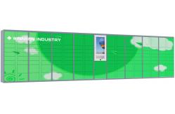 China Multi Languages Parcel Collection Lockers RFID And Phone Number Access supplier