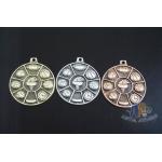High quality Zinc Alloy / Pewter 3D Die Cast Medals for Sport Meeting, Army, Awards with Antique Copper Plating for sale