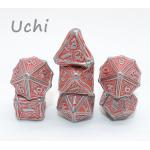 Antiwear Practical Mini Polyhedral Dice Set Handcrafted Durable for sale