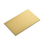 2440mm Length Brushed Aluminum Composite Panel Fireproof Durable for sale