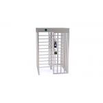 Single Lane RS485 2CBM Full Height Turnstiles Square Shape IP54 for sale