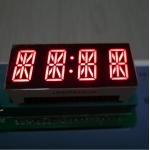 4 Digit Alphanumeric 7 Segment LED Display Bright Red 14 Segment For Instrument Panel for sale