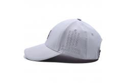 China Customizable 6 Panel Baseball Cap Curve Peak Style Rubber Patch Logo supplier