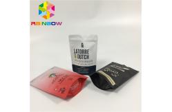 China FDA Laminated Foil Pouch Packaging Zipper Stand Up Pouch With Gravure Printing supplier