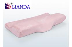 China Chiropractic Memory Foam Pillow , High Density Pillow Promotes Spinal Alignment supplier