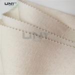 300g Double Side Brushed Necktie Interlining Polyester Wool For Silk Tie