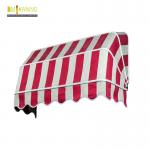 French Retractable Window Awnings Aluminum Folding Dutch Canopy Awning for sale