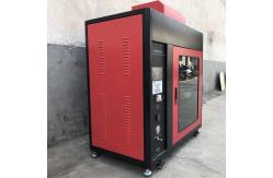 China Flammability Testing Equipment Mask Flame Retardant Tester supplier