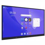 LCD Smart Board 86 Inch Android 14 8+128G Camera and Mic Built in Windows 50 Touch PointsWIfi BT for Schools Meeting for sale