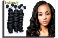 China Health Peruvian Virgin Hair Loose Wave / 100g Peruvian Body Wave Hair With Unprocessed supplier