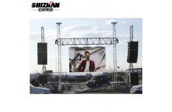 China Exhibition Lighting Triangle Bolt Truss Electric Galvanized Portable supplier