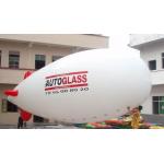 inflatable white zeppeline with your custom logo for sale