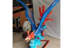 China Eco friendly Realistic Animatronic Animals chinese mythical animal Jingwei supplier