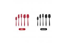 China 4 Pieces Non Scratch Silicone Spatula Set For Home Kitchen supplier