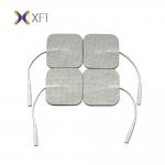 Non Woven Aed Defibrillator Pads , Sticky Hydrogel Tens Unit Electrode Pads for sale