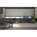 Outdoor Smart Window Sunshade/Windproof Roller Awning Zip Track Blinds for sale