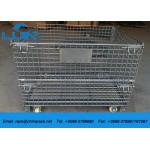 Collapsible Assemble Wire Mesh Cages Storage , AS4084 Approval Metal Wire Cage for sale