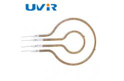 China Industrial Far Infrared Star Filament Infrared Lamp Tube Heating Element Electric Quartz Heater supplier